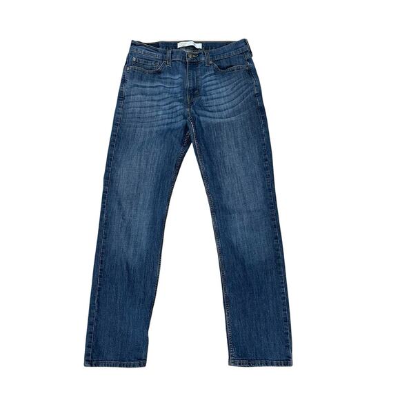 Levi Strauss Signature Gold Jeans Men's 31x30 (Tag 32x32) Straight Leg Whiskers - Picture 1 of 12